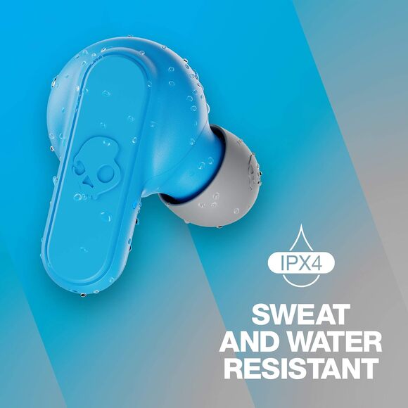 NEW Skullcandy Dime True Wireless in-Ear Earbud - Light Grey/Blue Bluetooth - Picture 8 of 9